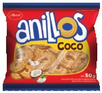 Anillos - Anillos sabor Coco 50g