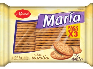 María - Tripack María Vainilla 345g