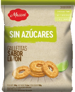 Anillos Limón Sin Azúcares 150g