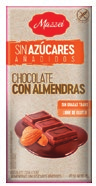 Chocolate Con Almendras Sin Azúcares Añadidos 75g