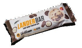 LanderFit - LanderBar Cookies and Cream 45g (Low Carb)
