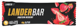 LanderFit - LanderBar Frutilla 45g (Low Carb)