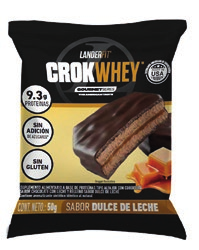 LanderFit Crokwhey - Crokwhey Sabor Dulce de Leche 50g