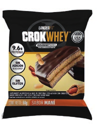 LanderFit Crokwhey - Crokwhey Sabor Maní 50g