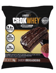 LanderFit Crokwhey - Crokwhey Sabor Brigadeiro 50g